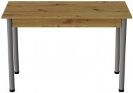 Стіл кухонний Ferrum-decor Беніта 75x120x80 Сірий ДСП Дуб Артизан 16мм (FRD-105701) Стіл кухонний Ferrum-decor Беніта 75x120x80 Сірий ДСП Дуб Артизан 16мм (FRD-105701)