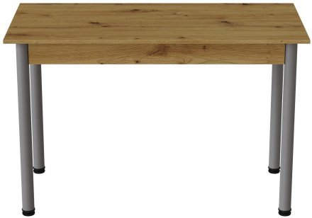 Стіл кухонний Ferrum-decor Беніта 75x120x80 Сірий ДСП Дуб Артизан 16мм (FRD-105701) Стіл кухонний Ferrum-decor Беніта 75x120x80 Сірий ДСП Дуб Артизан 16мм (FRD-105701)