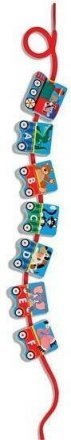 Шнурівка-паровозик Алфавіт MD9497