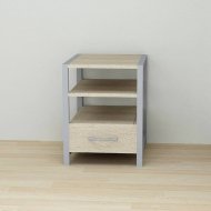 Тумба універсальна Ferrum-decor Вів'єн 1/1 50x41x40 сірий ДСП Дуб Сонома 16мм (FRD-104153)