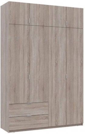Шафа для одягу Doros Лукас Дуб Сонома 160х50х240 (DRS-011619)