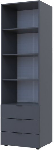 Пенал для одягу Doros Гелар Графіт 3Ш 60х49.5х203.4 DRS-011757 (41516132) Пенал для одягу Doros Гелар Графіт 3Ш 60х49.5х203.4 DRS-011757 (41516132)