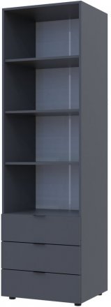 Пенал для одягу Doros Гелар Графіт 3Ш 60х49.5х203.4 DRS-011757 (41516132) Пенал для одягу Doros Гелар Графіт 3Ш 60х49.5х203.4 DRS-011757 (41516132)