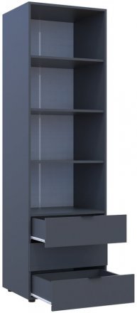 Пенал для одягу Doros Гелар Графіт 3Ш 60х49.5х203.4 DRS-011757 (41516132) Пенал для одягу Doros Гелар Графіт 3Ш 60х49.5х203.4 DRS-011757 (41516132)