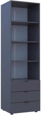 Пенал для одягу Doros Гелар Графіт 3Ш 60х49.5х203.4 DRS-011757 (41516132) Пенал для одягу Doros Гелар Графіт 3Ш 60х49.5х203.4 DRS-011757 (41516132)