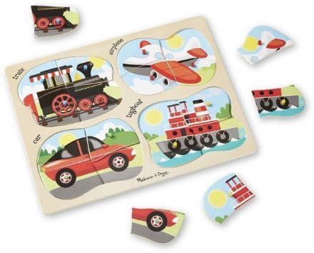 Дерев'яні пазли 4в1 MD9865