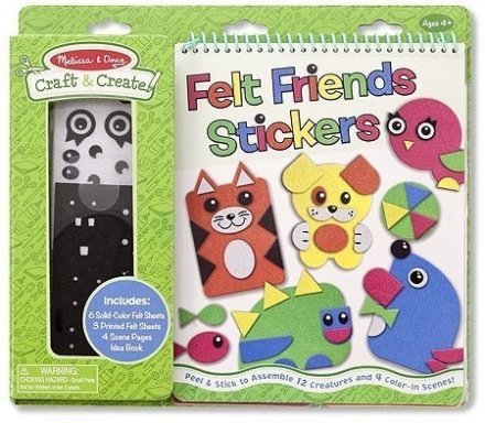 Набор войлочных наклеек Друзья Melissa & Doug MD5060