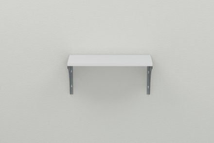 Полиця настінна Ferrum-decor Ханді 2 240x500x240 метал Сірий ДСП Біле 16 мм (FRD-102568) Полиця настінна Ferrum-decor Ханді 2 240x500x240 метал Сірий ДСП Біле 16 мм (FRD-102568)