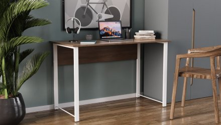 Комп'ютерний стіл Ferrum-decor Раян 76x100x60 чорний ДСП Сосна Кембра 32мм (FRD-103680)