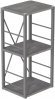 Етажерка 3/34 Ferrum-decor Серії Конект 73x34x28 сірий ДСП Бетон 16мм (FRD-105545)