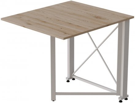 Стіл-книга трансформер Оріон 1 Ferrum-decor 750x810x730 Білий метал ДСП Дуб Сан-Марино 16 мм (FRD-104605) Стіл-книга трансформер Оріон 1 Ferrum-decor 750x810x730 Білий метал ДСП Дуб Сан-Марино 16 мм (FRD-104605)