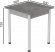 Стіл кухонний Ferrum-decor Агата 75x90x90 Білий ДСП Бетон 16мм (FRD-105561)