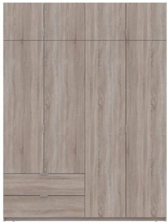 Шафа для одягу Doros Лукас Дуб Сонома 180х50х240 (DRS-011620)