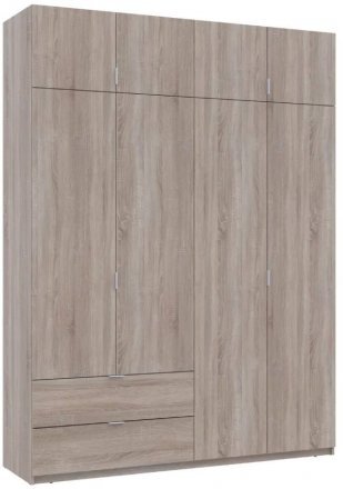 Шафа для одягу Doros Лукас Дуб Сонома 180х50х240 (DRS-011620)