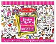 Рожевий набір стікерів MD4247