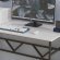 Письмовий стіл Ferrum-decor Раян 75x120x60 чорний ДСП Біле 16мм (FRD-103681)