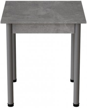 Стіл кухонний Ferrum-decor Агата 75x90x90 Сірий ДСП Бетон 16мм (FRD-105562)