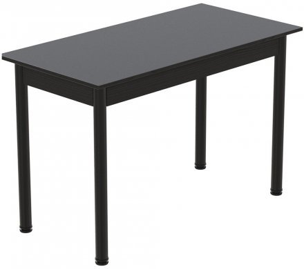 Стіл кухонний Ferrum-decor Беніта 75x120x80 Чорний ДСП Сосна Кембра 16мм (FRD-105704)