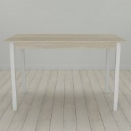 Стіл кухонний Ferrum-decor Маріо 75x120x70 Білий ДСП Сонома 16мм (FRD-106326)