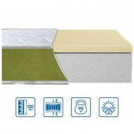 Матрас безпружинний Teen Latex 80х200х14 см Матрас безпружинний Teen Latex 80х200х14 см