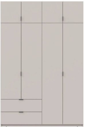 Шафа для одягу Doros Лукас Кашемір 180х50х240 (DRS-011621)