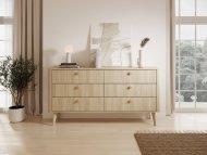 Комод Perfect Home Вікі / Viki 6S/163 з 6 шухлядами Дуб бариста (PFH-091409)