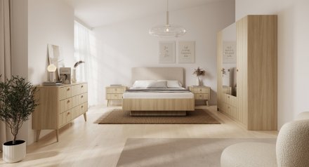 Комод Perfect Home Вікі / Viki 6S/163 з 6 шухлядами Дуб бариста (PFH-091409)