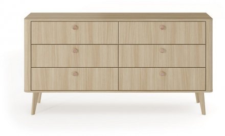 Комод Perfect Home Вікі / Viki 6S/163 з 6 шухлядами Дуб бариста (PFH-091409)