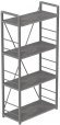 Етажерка 4/60 Ferrum-decor Серії Конект 120x60x28 сірий ДСП Бетон 16мм (FRD-105547) Етажерка 4/60 Ferrum-decor Серії Конект 120x60x28 сірий ДСП Бетон 16мм (FRD-105547)