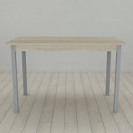 Стіл кухонний Ferrum-decor Маріо 75x120x70 Сірий ДСП Сонома 16мм (FRD-106328)