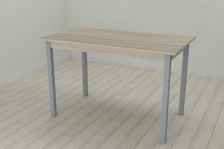 Стіл кухонний Ferrum-decor Маріо 75x120x70 Сірий ДСП Сонома 16мм (FRD-106328)
