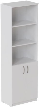 Шафа Анжело Ferrum-decor на 5 полиць з 2 дверима 1900x600x380 ДСП Біле 16 мм (FRD-104995) Шафа Анжело Ferrum-decor на 5 полиць з 2 дверима 1900x600x380 ДСП Біле 16 мм (FRD-104995)
