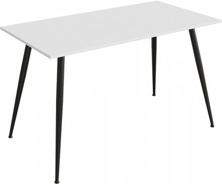 Кухонний стіл Марсель 40 Ferrum-decor 75x120x60 Чорний метал ДСП Білий 16 мм (FRD-106759) Кухонний стіл Марсель 40 Ferrum-decor 75x120x60 Чорний метал ДСП Білий 16 мм (FRD-106759)