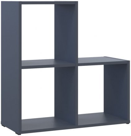 Стелаж Doros Степ 2х2 Графіт відкритий 69х28.8х71.4 (41516157)