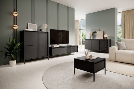 Стіл журнальний Perfect Home Сенсо / Senso 68 Чорний (PFH-091139)
