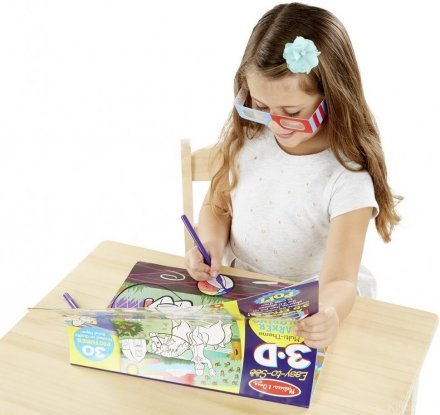 Раскраска 3D по точкам для девочек Melissa & Doug MD9963