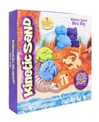 Набір піску для творчості Dino (Блакитний, Коричневий) 71415Dn