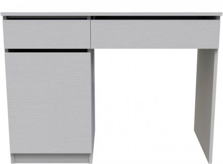 Стіл комп'ютерний Віто Ferrum-decor 750x1000x400 ДСП Біле 16 мм (FRD-104818)