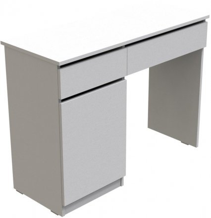 Стіл комп'ютерний Віто Ferrum-decor 750x1000x400 ДСП Біле 16 мм (FRD-104818)