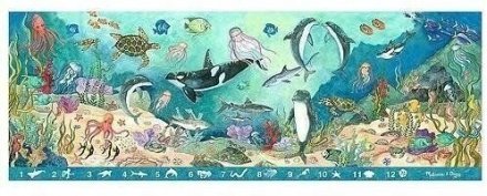 Пазл для підлоги Морське дно 48 ел. MD4493