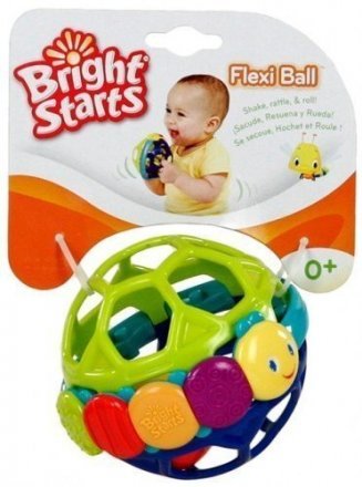 Звонкий мягкий мячик Bright Starts 8863
