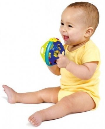Звонкий мягкий мячик Bright Starts 8863