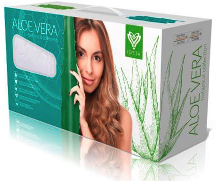 Подушка Aloe Vera Алое вера 50х70х15 см