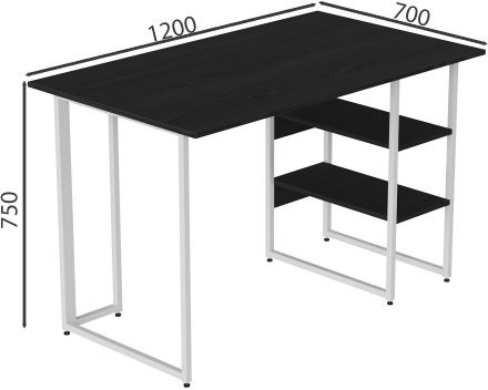 Комп'ютерний стіл Ferrum-decor Кевін 75x120x70 білий ДСП Сосна Кембра 32мм (FRD-101286) Комп'ютерний стіл Ferrum-decor Кевін 75x120x70 білий ДСП Сосна Кембра 32мм (FRD-101286)