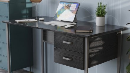 Комп'ютерний стіл Ferrum-decor Дакота 75x140x60 сірий ДСП Сосна Кембра 16мм (FRD-102324) Комп'ютерний стіл Ferrum-decor Дакота 75x140x60 сірий ДСП Сосна Кембра 16мм (FRD-102324)