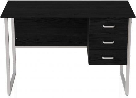 Комп'ютерний стіл Ferrum-decor Гаррі 75x140x60 білий ДСП Сосна Кембра 32мм (FRD-104069)