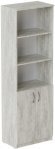 Шафа Анжело Ferrum-decor на 5 полиць з 2 дверима 1900x600x380 ДСП Бетон 16 мм (FRD-105000)