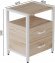 Тумба універсальна Ferrum-decor Вів'єн 2/2 50x41x40 білий ДСП Дуб Сан-Марино 16мм (FRD-104162) Тумба універсальна Ferrum-decor Вів'єн 2/2 50x41x40 білий ДСП Дуб Сан-Марино 16мм (FRD-104162)