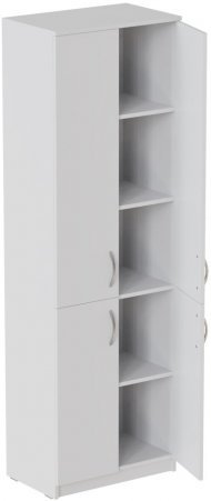 Шафа Анжело Ferrum-decor на 5 полиць з 4 дверима 1900x600x380 ДСП Біле 16 мм (FRD-105001) Шафа Анжело Ferrum-decor на 5 полиць з 4 дверима 1900x600x380 ДСП Біле 16 мм (FRD-105001)