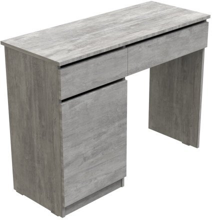 Стіл комп'ютерний Віто Ferrum-decor 750x1000x400 ДСП Бетон 16 мм (FRD-104823)